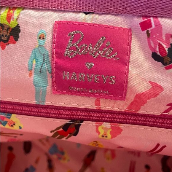 Harveys Barbie fushsia pink Lola satchel - Picture 7 of 7